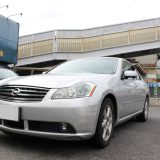 ニッサン　フーガ　天井張り替え施工　東広島市　法人様ご依頼