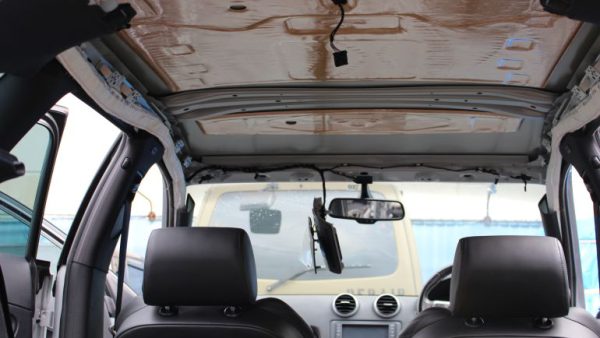 AUDI A3　天井生地張替ご依頼　 広島市法人様